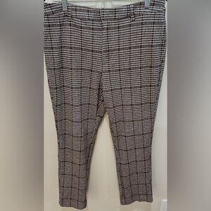 Free People women’s houndstooth straight leg  Pants size 12